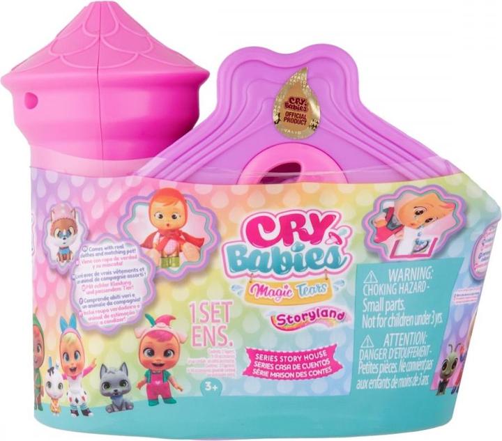 Actual product image IMC Toys Cry Babies Magic Tears 82533IM Fairytale House Collectable doll