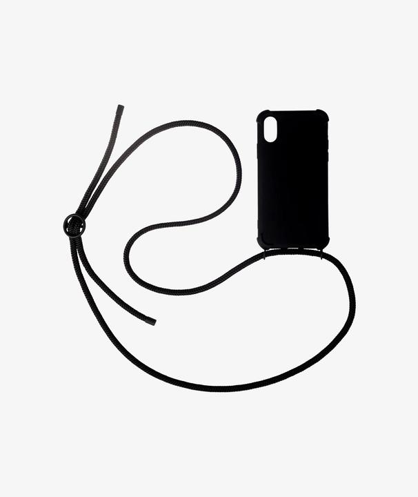 Produktbild Urbany's Necklace-Cover mit Kordel All Black matt (Apple iPhone 14)