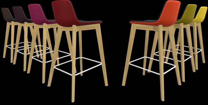 Immagine prodotto Narbutas Sgabello da bar Twist & Sit