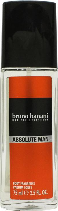 Produktbild Bruno Banani Absolute Men DEO spray glass 75ml (Spray, 75 ml)
