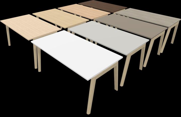 Image du produit Narbutas Bureau en bois Nova (1600 x 800 x 740 mm)