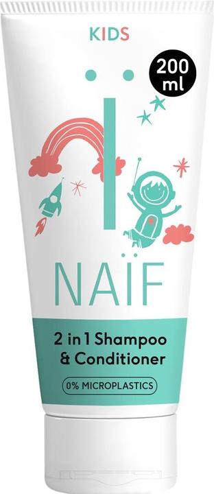 Naïf 2 in1 Shampoo Kids (200 ml, Flüssiges Shampoo)