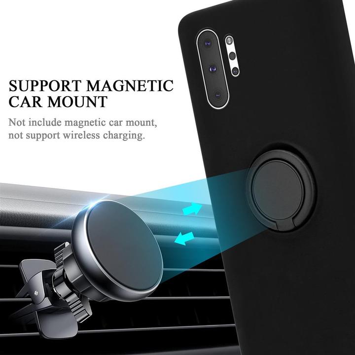Productafbeelding Cadorabo TPU Vloeibare Ring Silicone Hoesje (Samsung Galaxy Note 10 Plus)