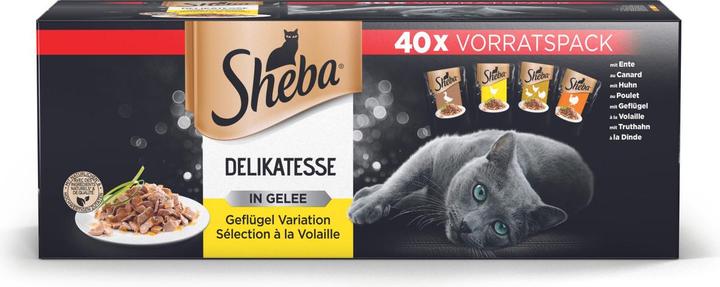 Produktbild Sheba Delikatesse in Gelee (Adult, 40 Stk., 3400 g)