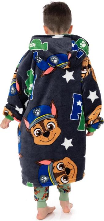 Actual product image Paw Patrol Boys Chase Hoodie Blanket (116, 122, 120 B)