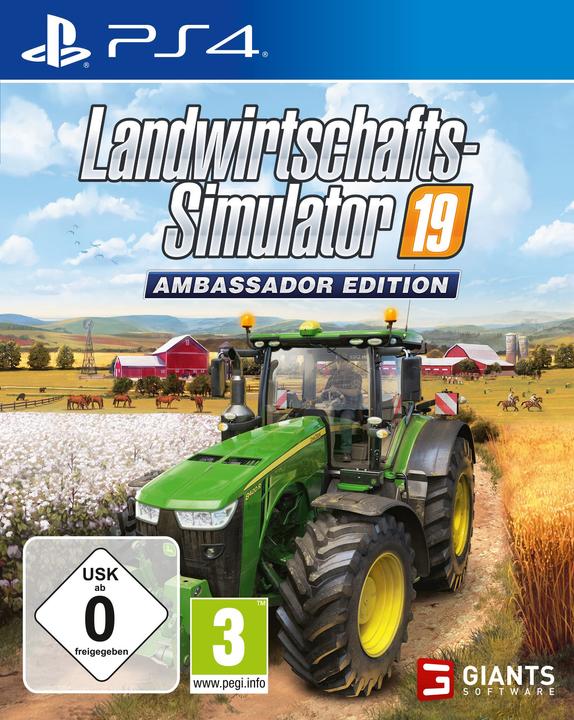Immagine prodotto Giants Software Farming Simulator 19 - Edizione ambasciatore (PS4, DE)