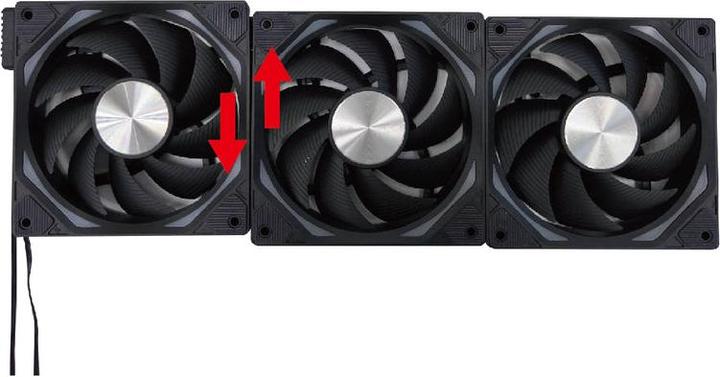 Azza FAN Galaxy SET3 120mm PWM (120 mm, 3 x)