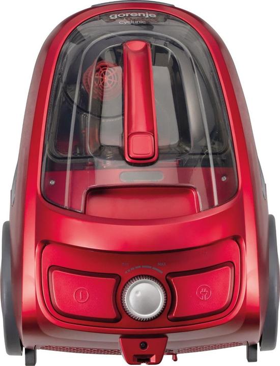 Immagine prodotto Gorenje Aspirapolvere VCE03SPRCY senza sacco, potenza 800 W, capacità polvere 1,7 L, Raudona