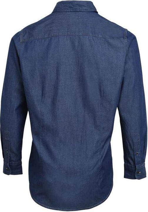 Immagine prodotto Premier Camicia in denim con cuciture a contrasto (3XL)