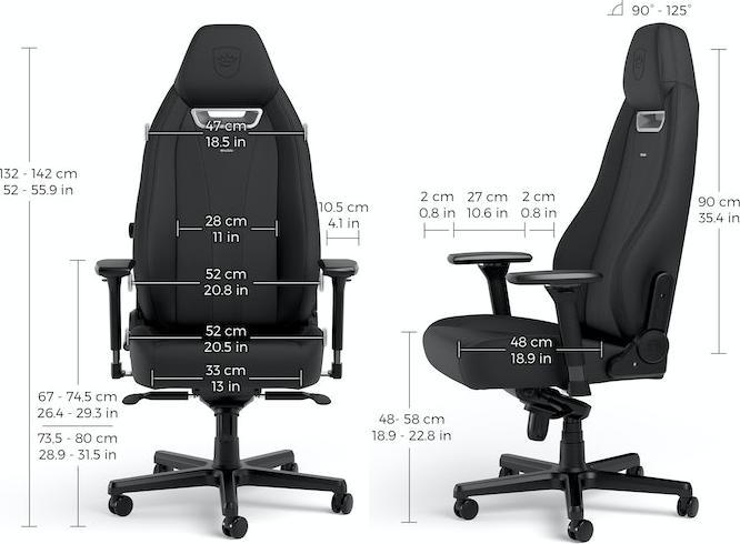 Actual product image noblechairs LEGEND - Black Edition