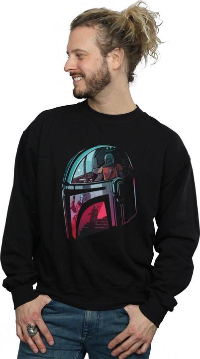 Immagine prodotto Star Wars The Mandalorian Mandalore Helmet Reflection Felpa Uomo (M)
