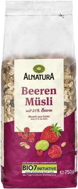 Produktbild Alnatura Bio Beeren-Müsli 750g (750 g)