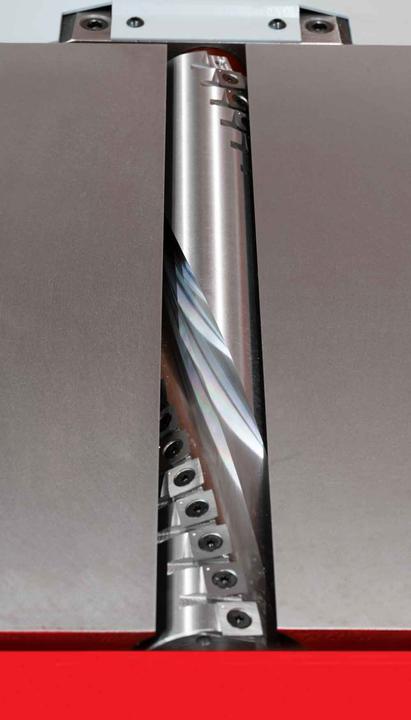 Actual product image Holzmann planer thicknesser with spiralcutterhead