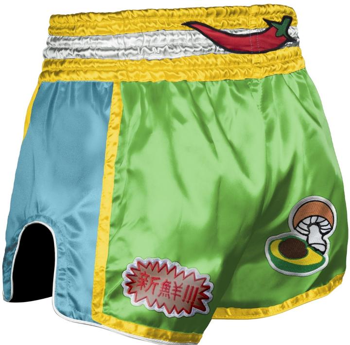 Actual product image 8Weapons 8 WEAPONS Muay Thai Shorts - Yummy green S (S)