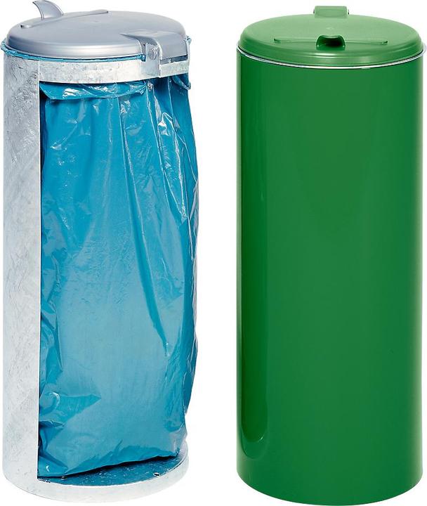 Produktbild VAR Stahlblech-Abfallsammler für 120-l-Sack (120 l)