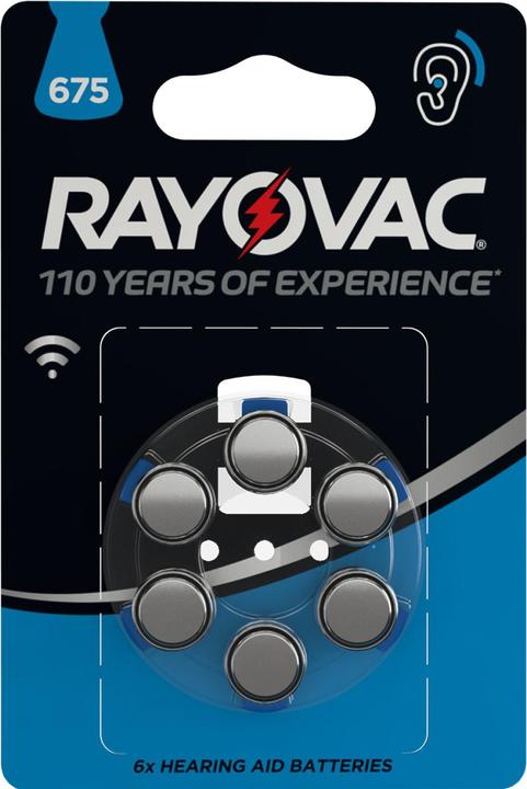 Immagine prodotto Varta Batterie per apparecchi acustici (6 pz., PR44, 640 mAh)