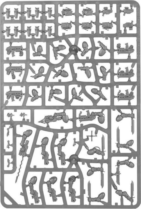 Image du produit Games Workshop Warhammer 40.000 - Patrouille de combat des Space Wolves (Matières plastiques)