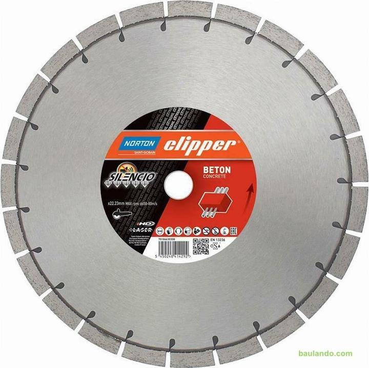 Actual product image Saint-Gobain Diamond cutting disc Extreme Silencio D.500mm for floor saw 2400min-¹