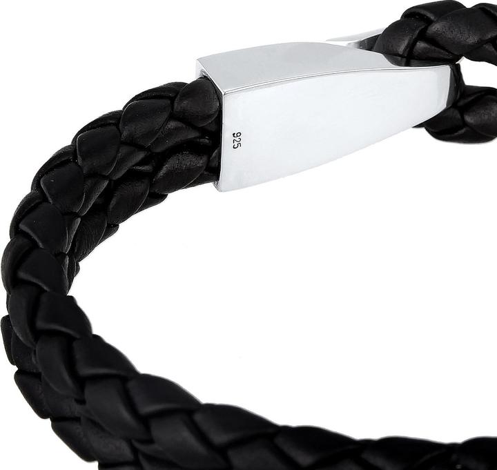 Image du produit Kuzzoi Crochet (21 cm, Argent sterling 925, Cuir)