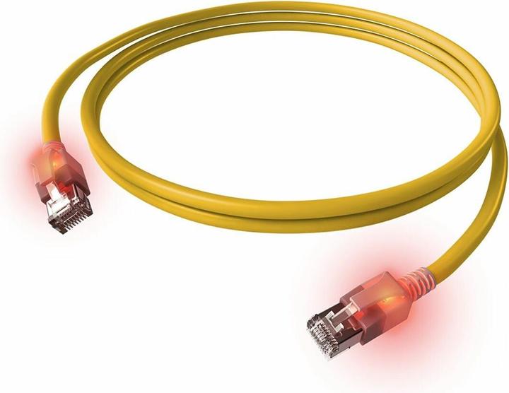 Actual product image Sacon Patch cable (PiMF, CAT6a, 0.50 m)