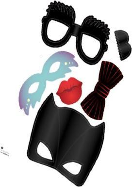 Actual product image Folia Party photo accessories (200 g/m², 25 x, A4)