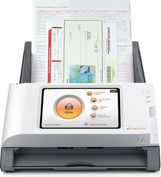 Produktbild Plustek eScan A 280 Essential (USB, WLAN, LAN)
