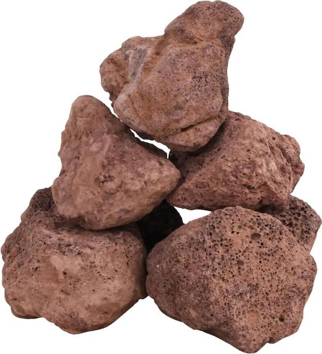 Produktbild VidaXL Lavagranulat 10 kg Rot 10-30 cm,Farbe: Rot,Material (Dekoration, sonstige Gegenstände)