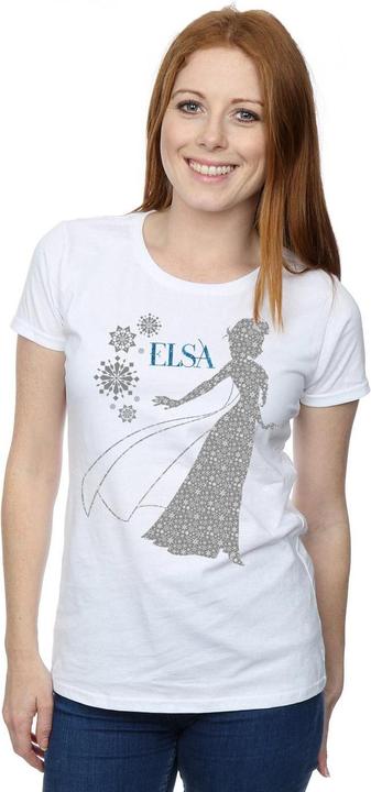 Produktbild Disney Frozen Elsa Christmas Silhouette TShirt (L)