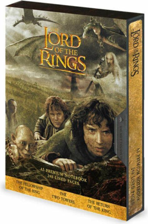 Image du produit Lord of the rings Carnet de notes Vhs (À rayures)