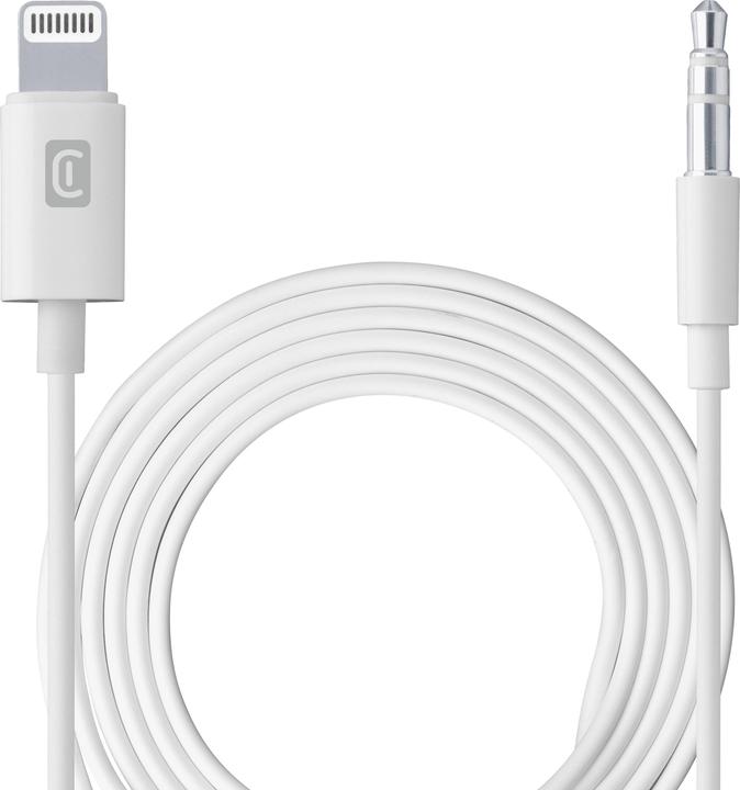 Immagine prodotto Cellularline Lightning – 3.5 mm Klinke (1 m, Lightning, Connettore da 3,5 mm (AUX))