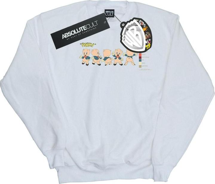 Immagine prodotto Looney Tunes Porky Pig Colour Code Felpa Uomo (M)