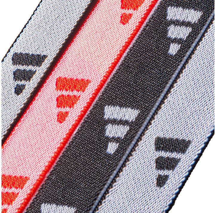 Actual product image adidas Hair Ties Schwarz, Weiss, Solar Rot