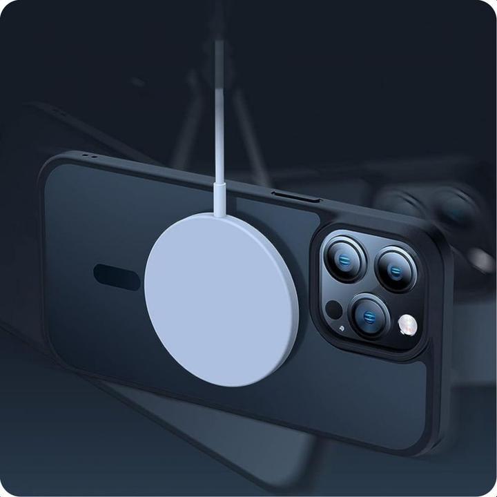 Image du produit Tech-Protect Magmat Magsafe iPhone 15 Pro titane mat (Apple iPhone 15 Pro)