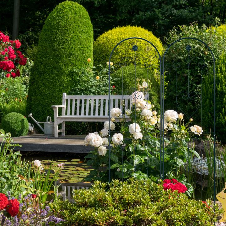 Actual product image Relaxdays Garden Trellis Set of 2 (1.50 cm, 50 cm)