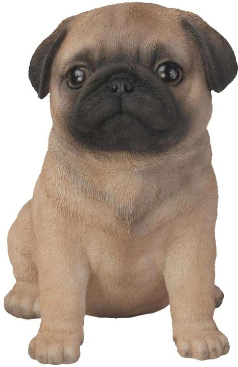 Image du produit Figurine décorative chiot carlin (17 x 12 x 16 cm)