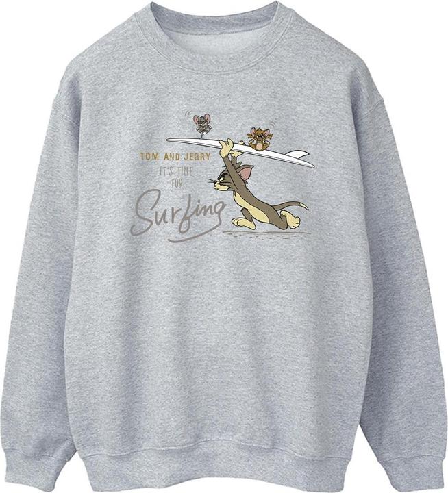 Immagine prodotto Tom & Jerry It's Time For Surfing Felpa Uomo (XXL)