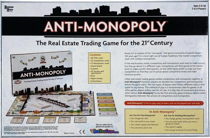 Produktbild University Games Anti-Monopoly