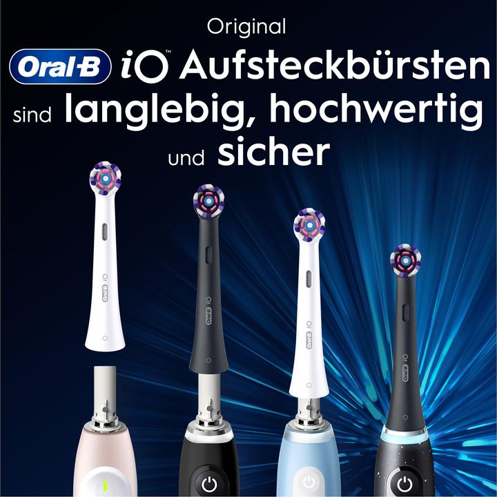 Produktbild Oral-B iO Strahlendes Weiss, Original Aufsteckbürsten (8 x)