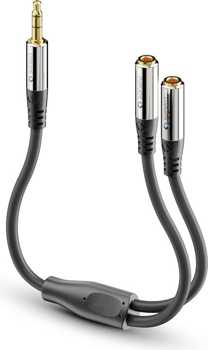 Produktbild Sonero Audio-Kabel 3,5 mm Klinke - 3,5 mm Klinke 0.25 m (0.25 m, 3.5mm Klinke (AUX))