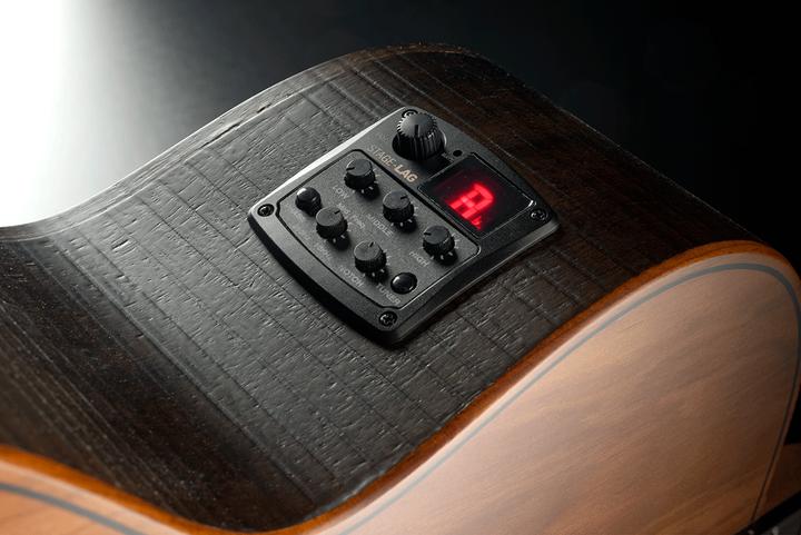 Produktbild Lâg Guitars Sauvage Te (Konzertgitarre, Black Brankowood, Smoked Eucalyptus Rough Sawn Finish, Khaya, Graphite, Brown Brankowood (pinus radiata), Pale Brankowood)
