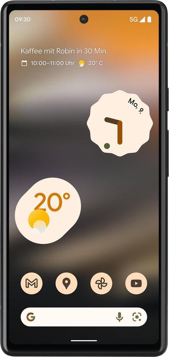 Actual product image Google Pixel 6a (128 GB, Charcoal, 6.10", SIM + eSIM, 12.20 Mpx, 5G)