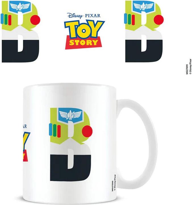 Actual product image Toy Story Coffee Mug B Alphabet (325 ml, 1 x)