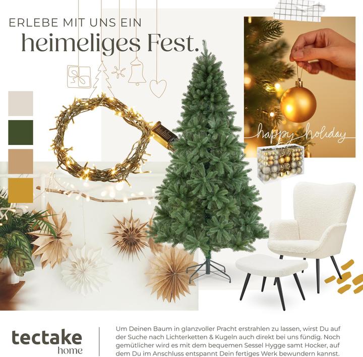 Image du produit tectake Künstlicher Weihnachtsbaum Dancer mit Spritzgussnadeln