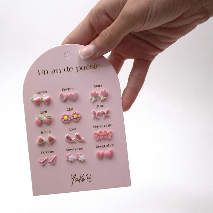 Actual product image Yuko.B A year full of poetry (Ceramic, Stainless steel)