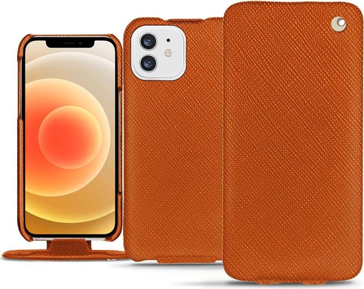 Actual product image Noreve Leather cover vertical (Apple iPhone 12)