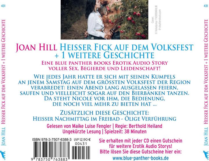 Image du produit Hill:Baiser chaud à la fête foraine Il (Joan Hill, Allemand)