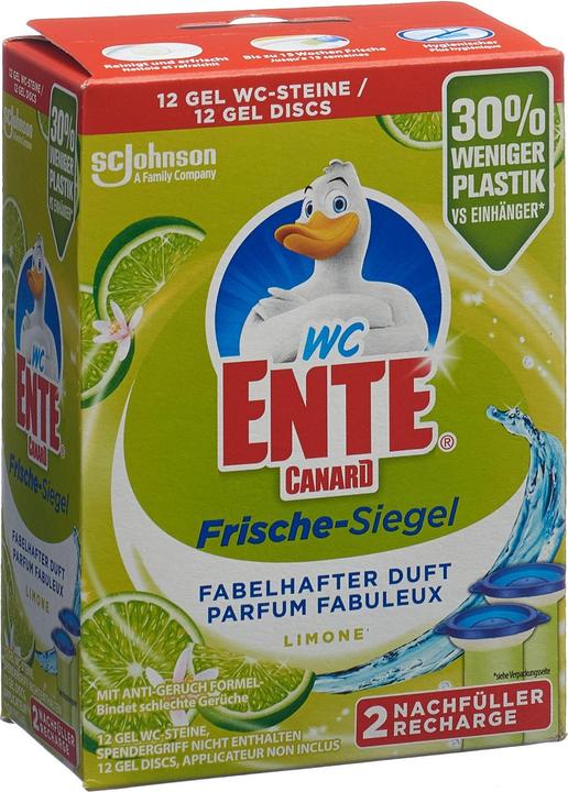 WC-Ente Sceau de fraîcheur 2 recharges lime