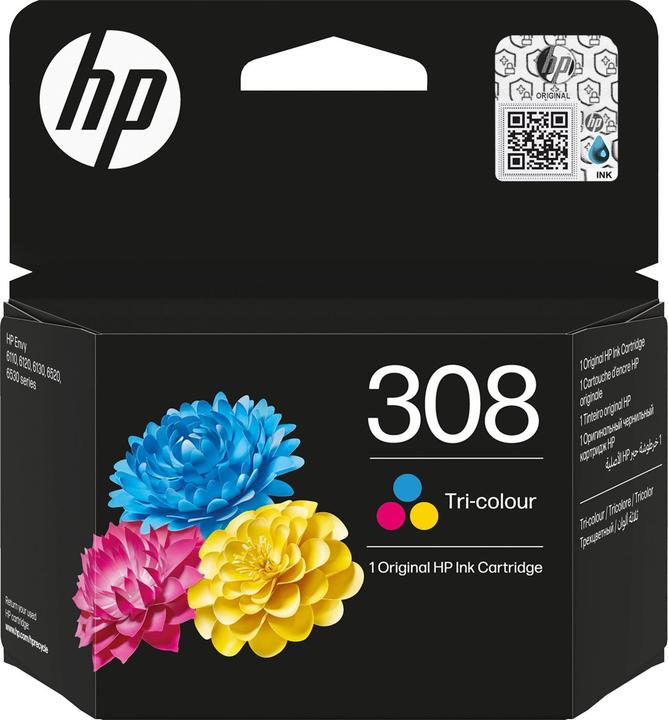 Produktbild HP 7FP20UE#CE1 308 Envy Tinte 3color 120 (M, C, Y)