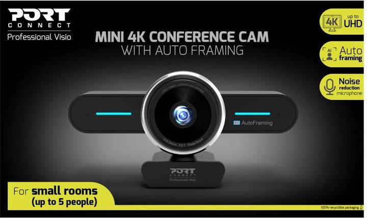 Image du produit Port Designs Port WEB CAM 4K STEREO