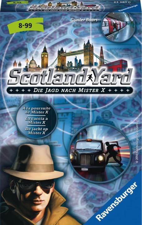 Immagine prodotto Ravensburger Scotland Yard - La caccia al signor X (Tedesco, Francese, Italiano)